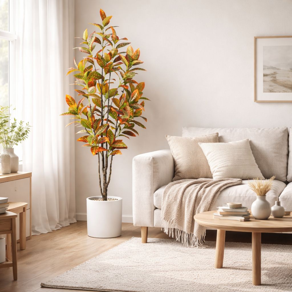 ხელოვნური დეკორატიული მცენარე ქოთნით  (1.9სმ) YD28229